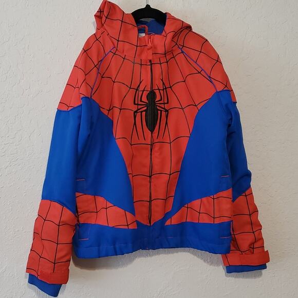 Disney Marvel Spiderman jacket  size 9/10 - Picture 1 of 9